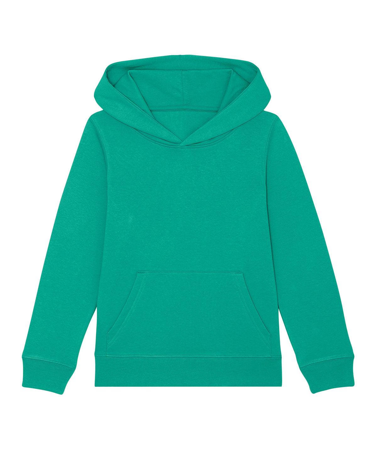 Go Green - Kids mini Cruiser iconic hoodie sweatshirt (STSK911) Hoodies Stanley/Stella Conscious cold weather styles, Exclusives, Hoodies, Junior, Must Haves, New Colours for 2023, Organic & Conscious, Pastels and Tie Dye, Raladeal - Recently Added, Raladeal - Stanley Stella, Recycled, Stanley/ Stella Schoolwear Centres