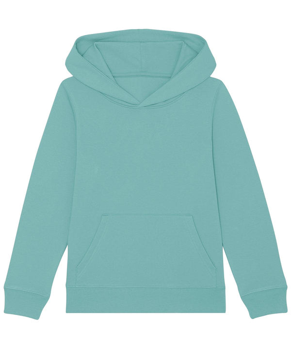 Teal Monstera - Kids mini Cruiser iconic hoodie sweatshirt (STSK911) Hoodies Stanley/Stella Conscious cold weather styles, Exclusives, Hoodies, Junior, Must Haves, New Colours for 2023, Organic & Conscious, Pastels and Tie Dye, Raladeal - Recently Added, Raladeal - Stanley Stella, Recycled, Stanley/ Stella Schoolwear Centres