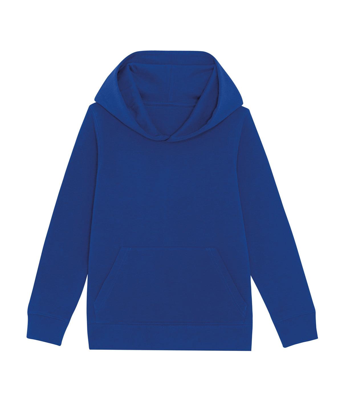 Worker Blue - Kids mini Cruiser iconic hoodie sweatshirt (STSK911) Hoodies Stanley/Stella Conscious cold weather styles, Exclusives, Hoodies, Junior, Must Haves, New Colours for 2023, Organic & Conscious, Pastels and Tie Dye, Raladeal - Recently Added, Raladeal - Stanley Stella, Recycled, Stanley/ Stella Schoolwear Centres