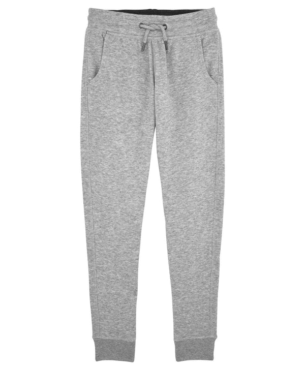 Heather Grey - Mini shake modern kids jogger pants (STBK910) Sweatpants Stanley/Stella Exclusives, Joggers, Junior, New Colours For 2022, New For 2021, New Styles Schoolwear Centres