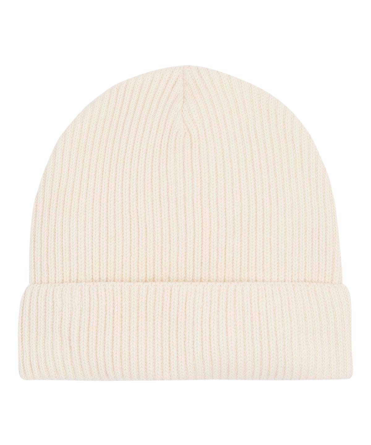 Natural - Fisherman beanie in unisex fit (STAU771) Hats Stanley/Stella Exclusives, Headwear, New Colours For 2022, New In Autumn Winter, New In Mid Year, Organic & Conscious, Raladeal - Stanley Stella, Stanley/ Stella, Winter Essentials Schoolwear Centres