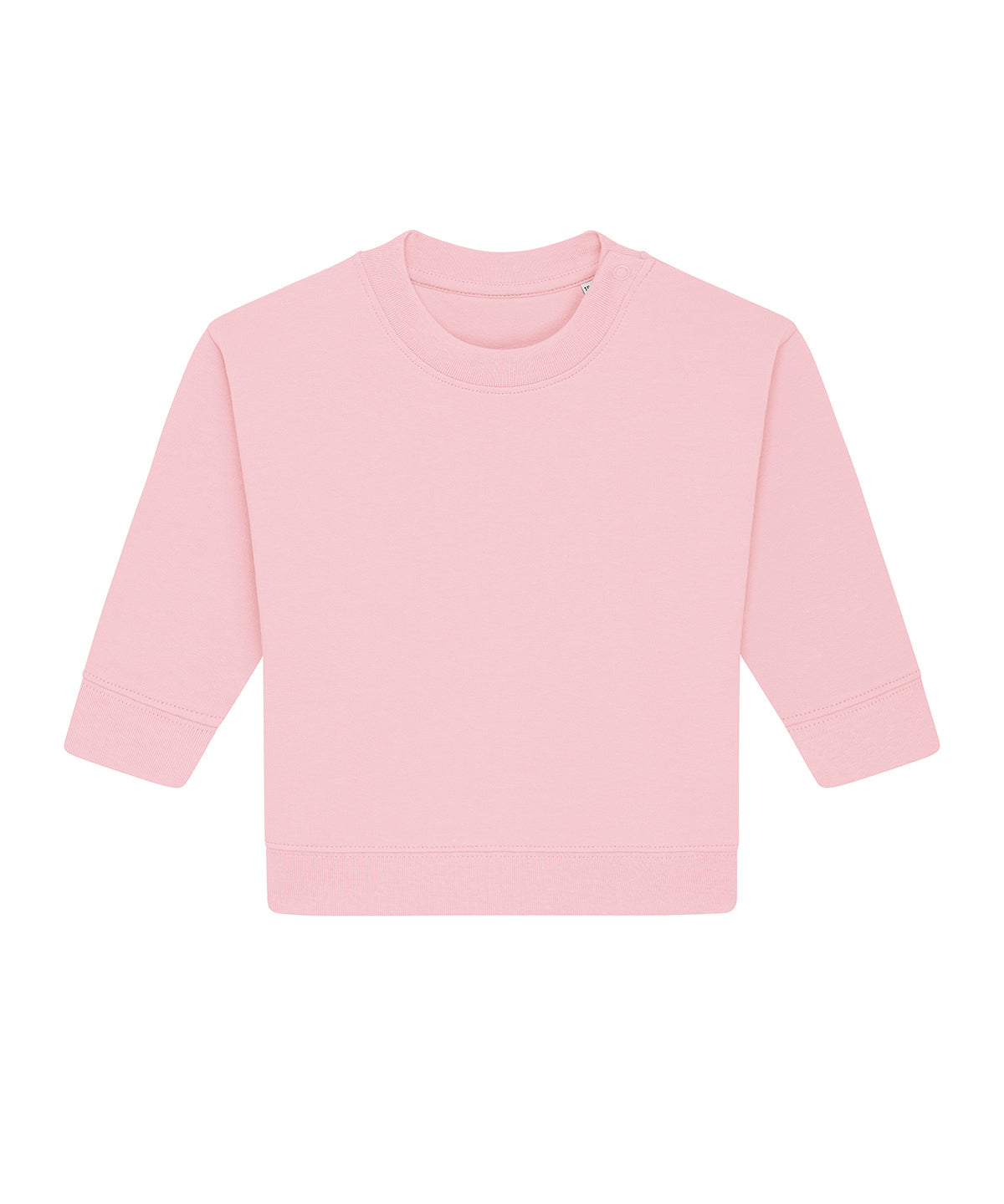 Cotton Pink - Baby Changer terry crew neck sweatshirt (STSB920) Sweatshirts Stanley/Stella Baby & Toddler, Exclusives, Home Comforts, New Colours for 2023, New Styles For 2022, Organic & Conscious, Stanley/ Stella Schoolwear Centres