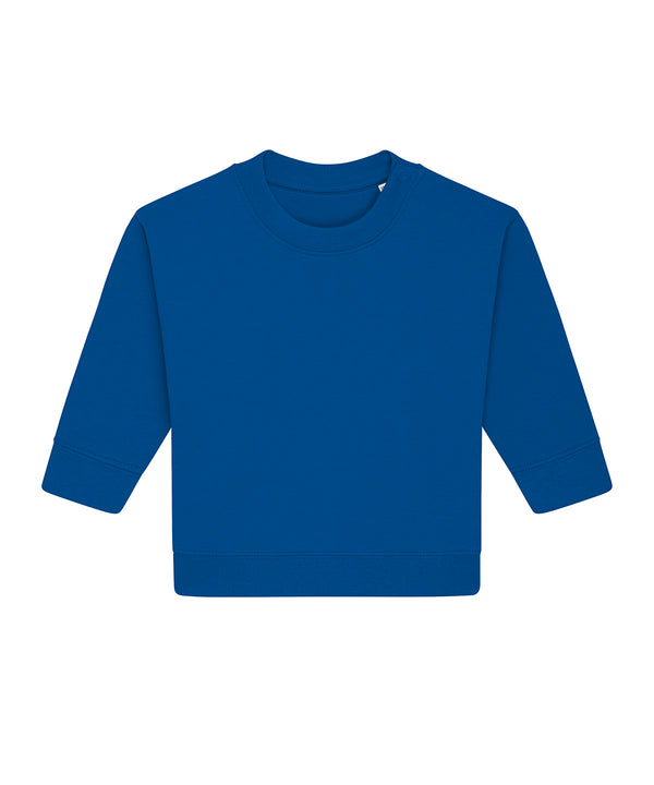 Majorelle Blue - Baby Changer terry crew neck sweatshirt (STSB920) Sweatshirts Stanley/Stella Baby & Toddler, Exclusives, Home Comforts, New Colours for 2023, New Styles For 2022, Organic & Conscious, Stanley/ Stella Schoolwear Centres