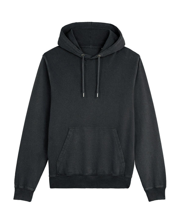 Garment Dyed Black Rock - Unisex Archer vintage hoodie sweatshirt (STSU040) Sweatshirts Stanley/Stella New Styles for 2023, Organic & Conscious, Plus Sizes, Rebrandable, Sweatshirts Schoolwear Centres