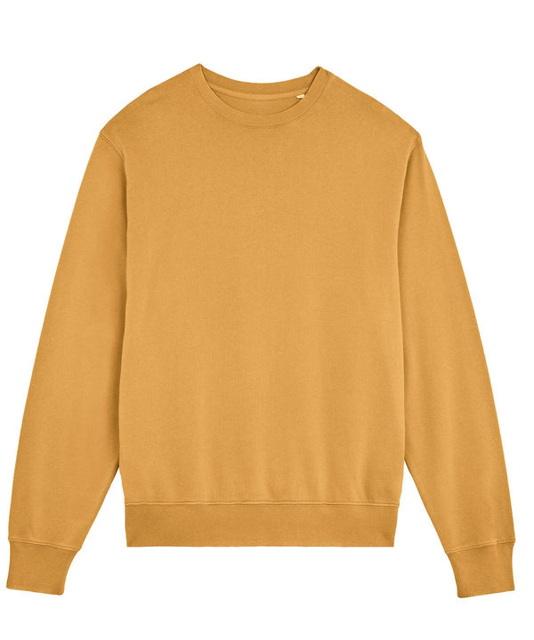 Garment Dyed Gold Ochre - Unisex Matcher vintage sweatshirt (STSU085) Sweatshirts Stanley/Stella New Styles for 2023, Organic & Conscious, Plus Sizes, Rebrandable, Sweatshirts Schoolwear Centres