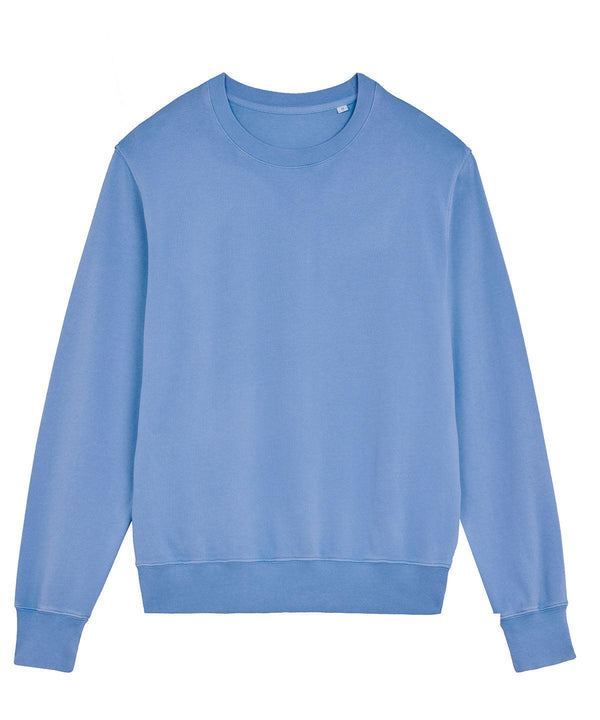 Garment Dyed Swimmer Blue - Unisex Matcher vintage sweatshirt (STSU085) Sweatshirts Stanley/Stella New Styles for 2023, Organic & Conscious, Plus Sizes, Rebrandable, Sweatshirts Schoolwear Centres