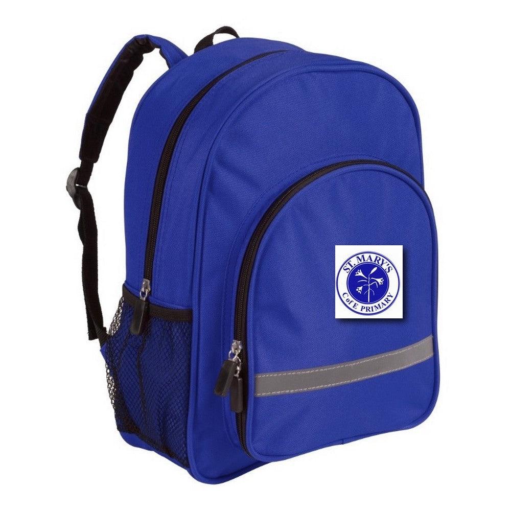 St Mary's C of E Primary School, Prittlewell- School Bags | Bookbag | PE Bag | Backpacks with School Logo - Schoolwear Centres | School Uniform Centres
