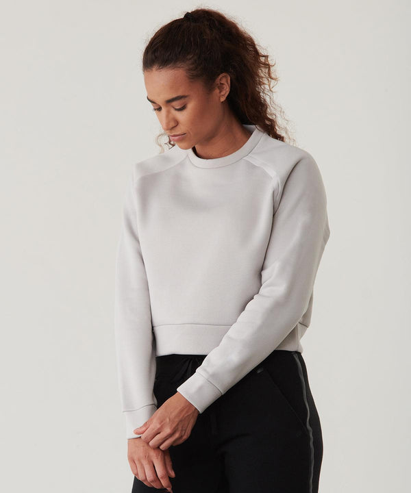 Light Grey - Women's cropped sweatshirt Sweatshirts Tombo Athleisurewear, Cropped, On-Trend Activewear, Rebrandable, Sports & Leisure, Street Casual, Sweatshirts Schoolwear Centres