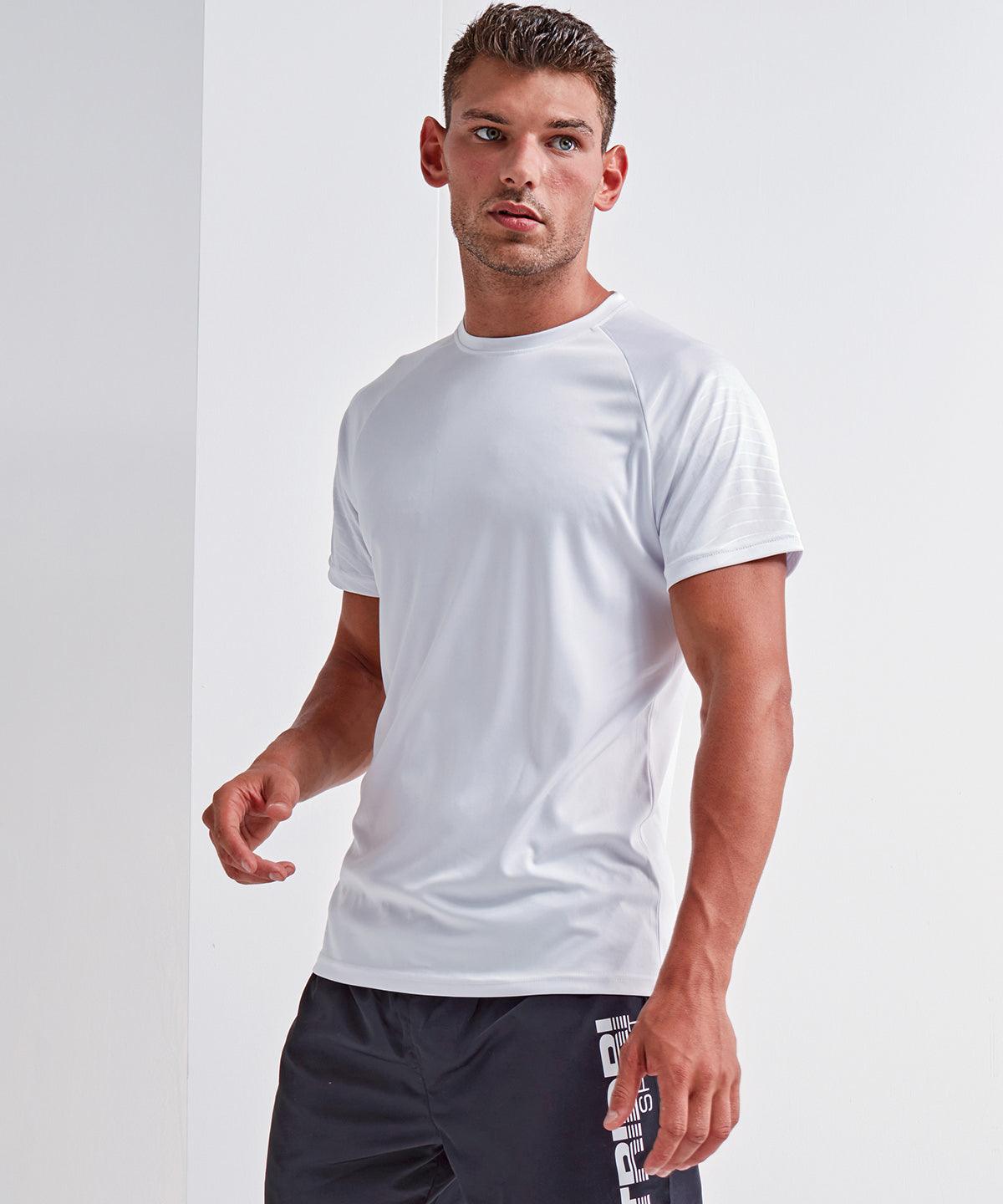 Fire Red - TriDri® embossed sleeve t-shirt T-Shirts TriDri® Activewear & Performance, Exclusives, Must Haves, Plus Sizes, Raladeal - Recently Added, Rebrandable, Sports & Leisure, T-Shirts & Vests, UPF Protection Schoolwear Centres