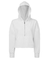 White - Women's TriDri® 1/2 zip hoodie Hoodies TriDri® Co-ords, Everyday Essentials, Exclusives, Home of the hoodie, Hoodies, Longer Length, Must Haves, New For 2021, New In Autumn Winter, New In Mid Year, Oversized, Raladeal - Recently Added, Street Casual, Streetwear, Tracksuits Schoolwear Centres
