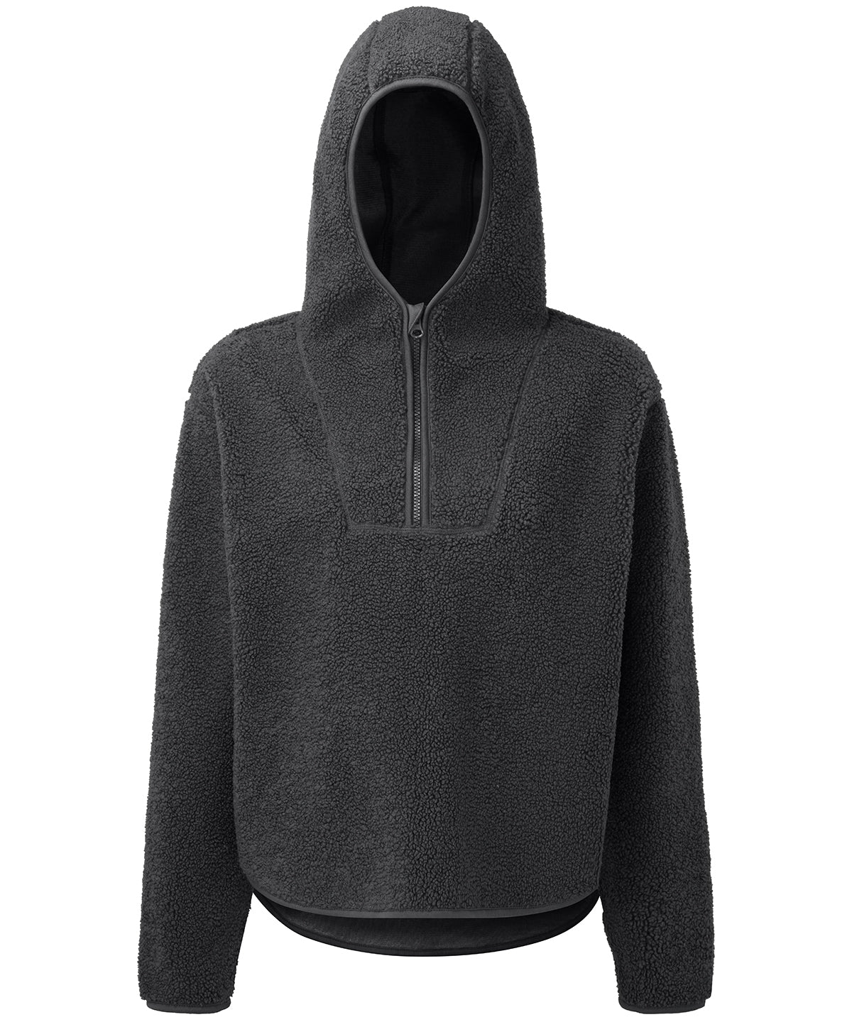 Charcoal - Women's TriDri® sherpa 1/4 zip hoodie Hoodies TriDri® Exclusives, Home Comforts, Hoodies, Lounge Sets, New For 2021, New Styles For 2021, Sherpas Schoolwear Centres