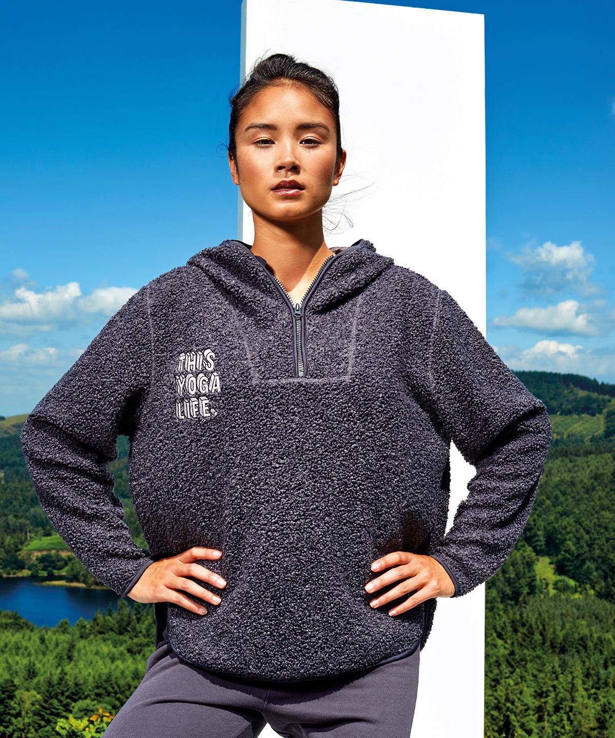 Mulberry - Women's TriDri® sherpa 1/4 zip hoodie Hoodies TriDri® Exclusives, Home Comforts, Hoodies, Lounge Sets, New For 2021, New Styles For 2021, Sherpas Schoolwear Centres