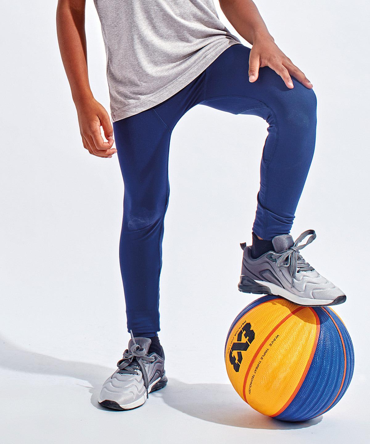 Navy - Kids TriDri® training leggings Leggings TriDri® Activewear & Performance, Camo, Exclusives, Junior, Leggings, Must Haves, Sports & Leisure, Trousers & Shorts Schoolwear Centres