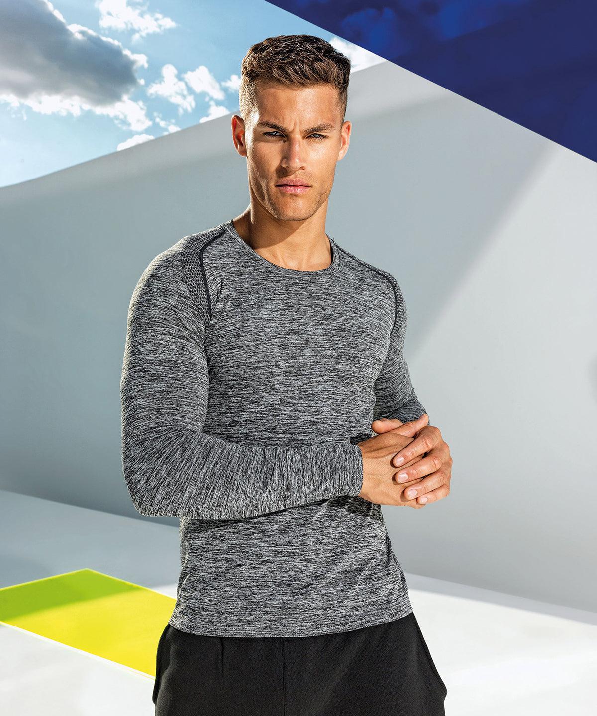 Charcoal - TriDri® Seamless '3D fit' multi-sport performance long sleeve top T-Shirts TriDri® Activewear & Performance, Exclusives, Outdoor Sports, Sports & Leisure, T-Shirts & Vests Schoolwear Centres
