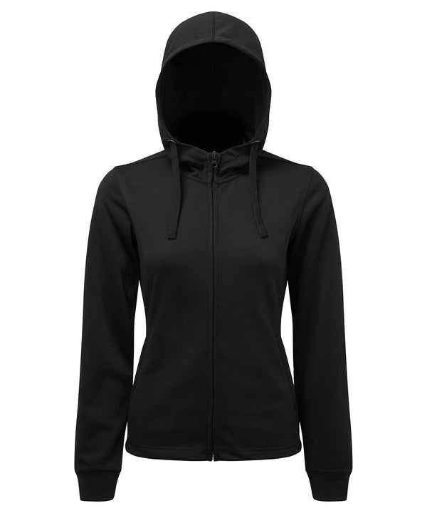 Black - Women's TriDri® Spun Dyed hoodie Hoodies TriDri® Activewear & Performance, Back to the Gym, Co-ords, Exclusives, New Styles For 2022, Organic & Conscious, Women's Fashion Schoolwear Centres