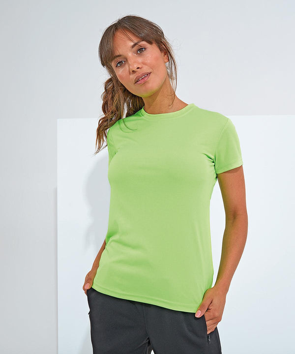 Lightning Green - Women's TriDri® recycled performance t-shirt T-Shirts TriDri® Activewear & Performance, Back to the Gym, Exclusives, New Styles For 2022, Organic & Conscious, Women's Fashion Schoolwear Centres