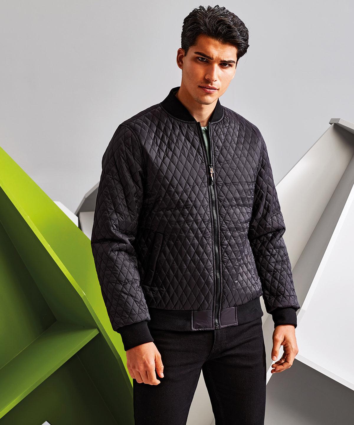 Black - Quilted flight jacket Jackets 2786 Alfresco Dining, Jackets & Coats, Padded & Insulation, Plus Sizes, Rebrandable Schoolwear Centres