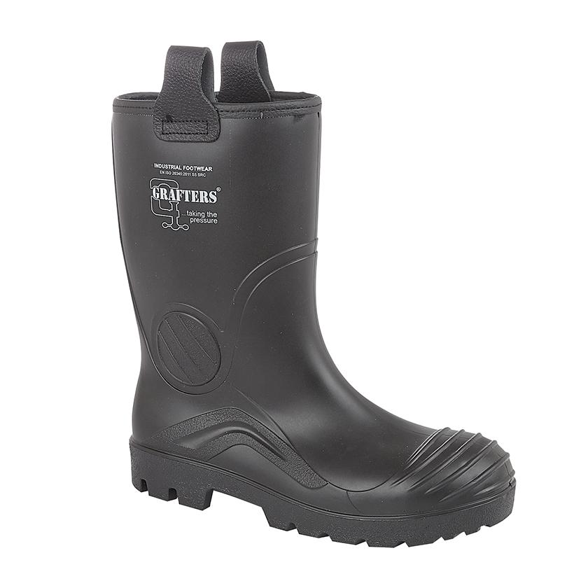 GRAFTERS Full Safety Waterproof Rigger Boot - Schoolwear Centres | School Uniform Centres
