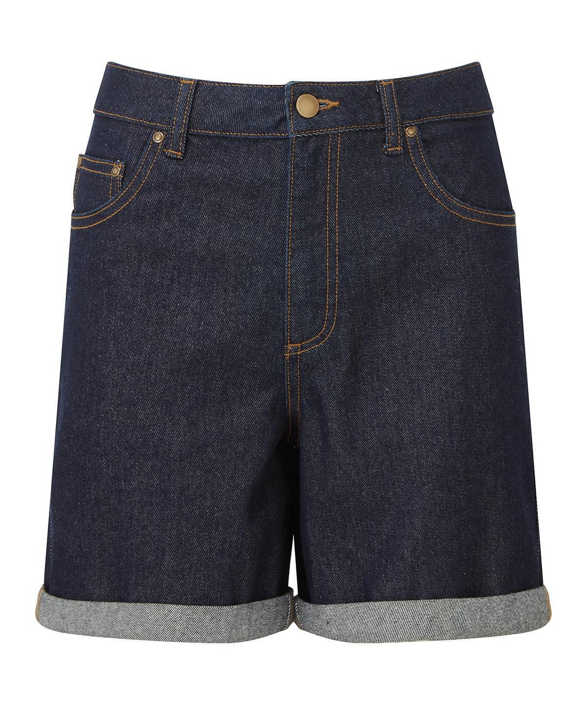 Indigo Denim - Women’s denim shorts Shorts Wombat New Styles for 2023, Rebrandable, Trousers & Shorts Schoolwear Centres