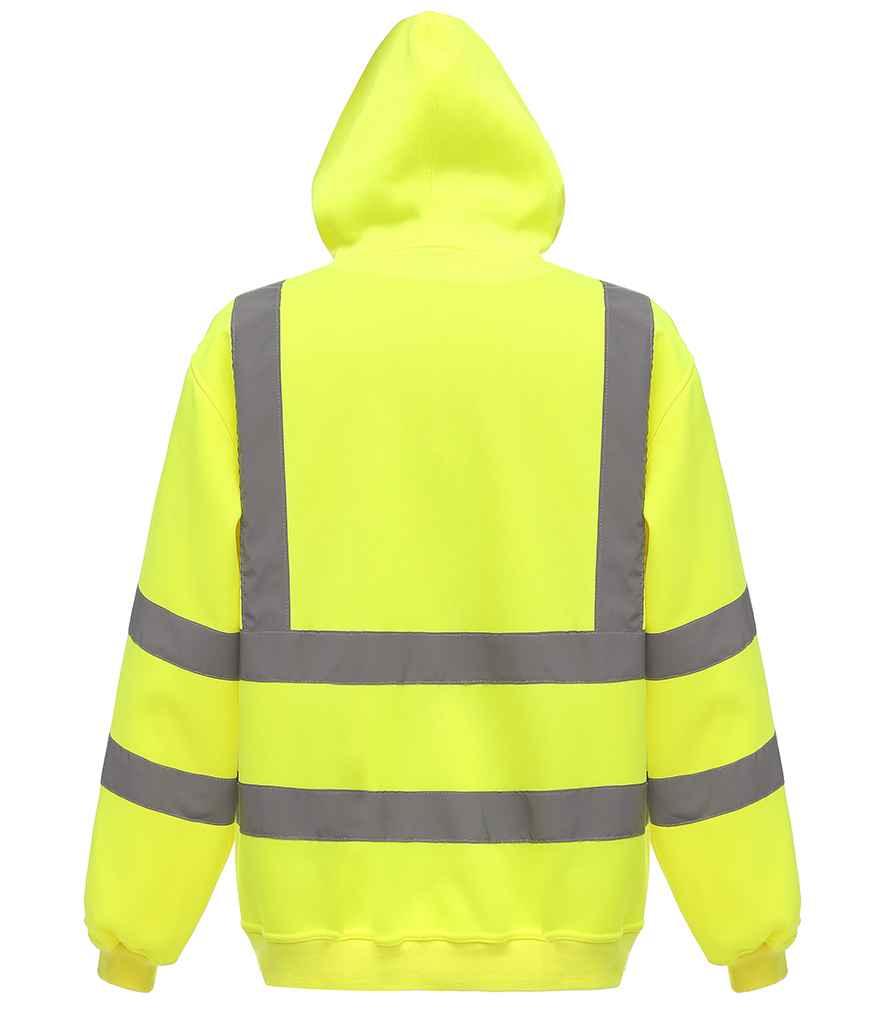 Yoko Hi-Vis Pull Over Hoodie | Yellow Hood Yoko hi-vis, Hi-vis Adult, Hi-vis Reflective Border Kids Waistcoat, Hi-vis Tops, Hi-Viz Premium P.E. Bag, style-yk031, workwear, Yoko Schoolwear Centres