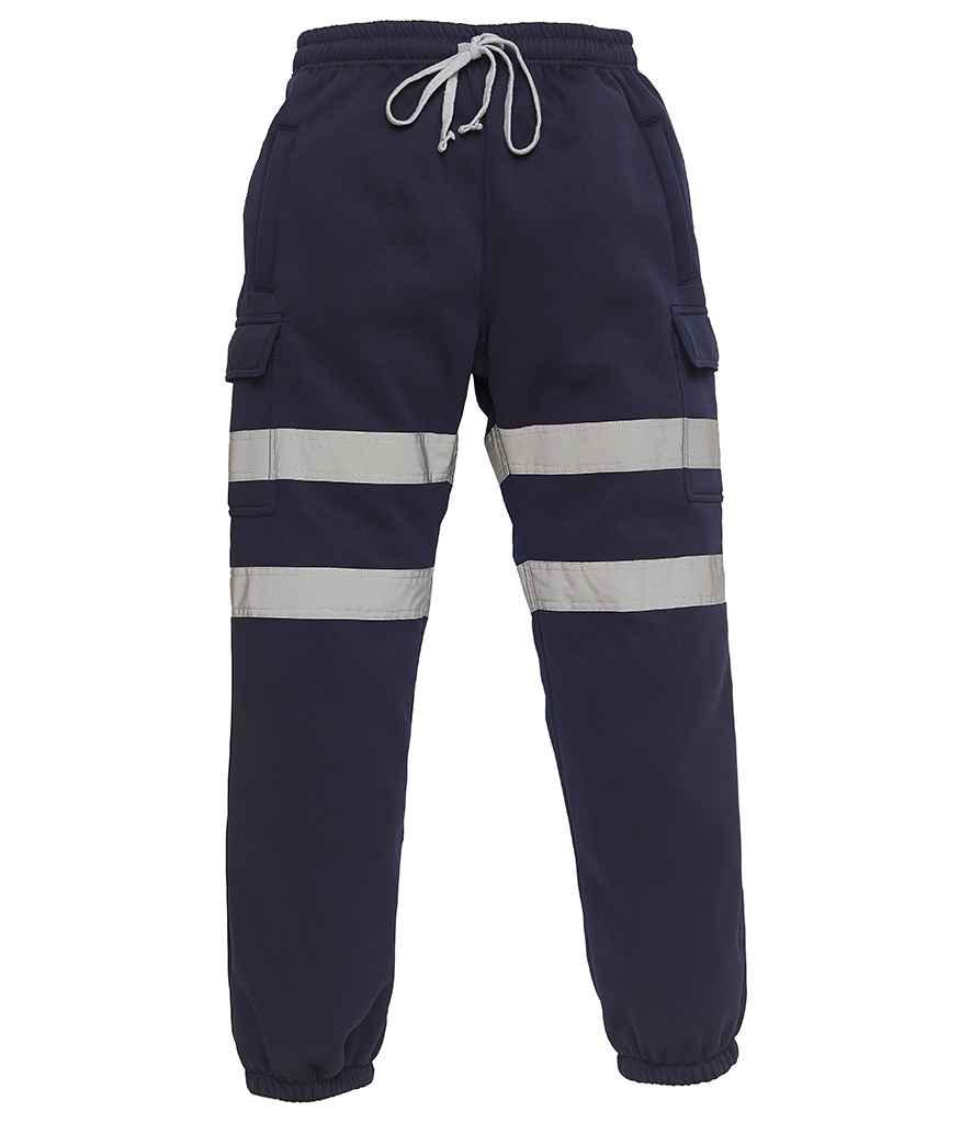 Yoko Hi-Vis Jog Pants | Navy Trousers Yoko hi-vis, Hi-vis Adult, Hi-vis Reflective Border Kids Waistcoat, Hi-vis Tops, Hi-Viz Premium P.E. Bag, style-yk034, workwear, Yoko Schoolwear Centres
