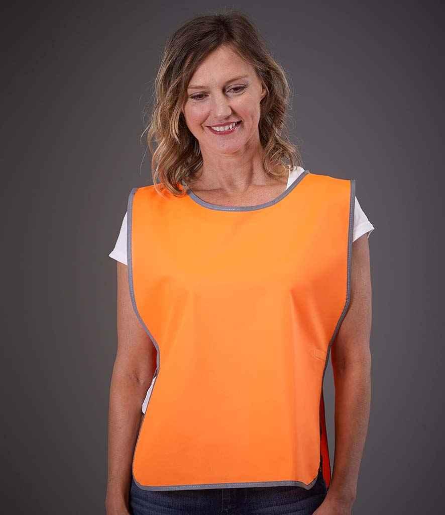 Yoko Hi-Vis Reflective Border Tabard | Orange Tabard Yoko hi-vis, Hi-vis Adult, Hi-vis Reflective Border Kids Waistcoat, Hi-vis Tops, Hi-Viz Premium P.E. Bag, style-yk100, workwear, Yoko Schoolwear Centres