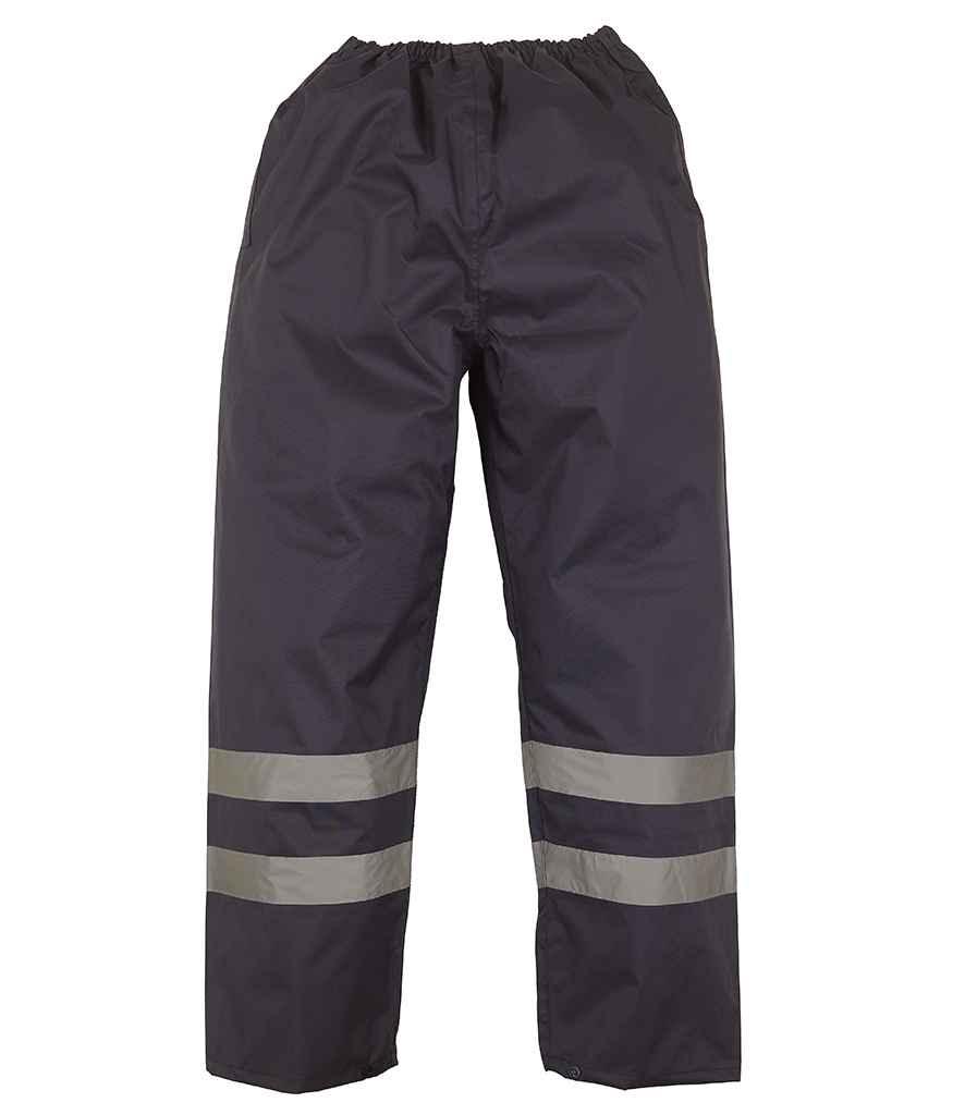 Yoko Hi-Vis Waterproof Overtrousers | Navy Trousers Yoko hi-vis, Hi-vis Adult, Hi-vis Reflective Border Kids Waistcoat, Hi-vis Tops, Hi-Viz Premium P.E. Bag, style-yk210, workwear, Yoko Schoolwear Centres