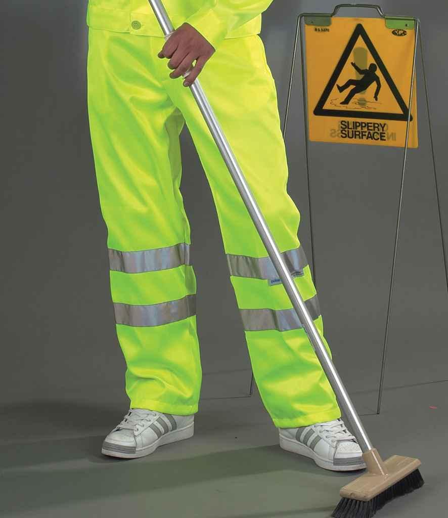 Yoko Hi-Vis Poly/Cotton Work Trousers | Yellow Trousers Yoko hi-vis, Hi-vis Adult, Hi-vis Reflective Border Kids Waistcoat, Hi-vis Tops, Hi-Viz Premium P.E. Bag, style-yk300, workwear, Yoko Schoolwear Centres
