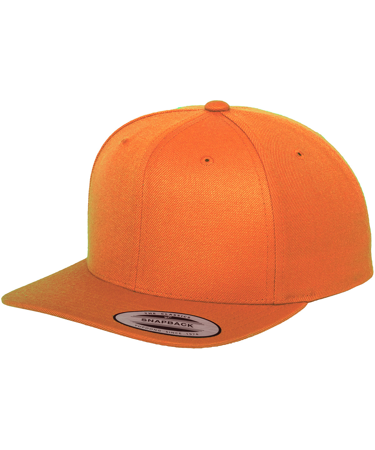Orange - The classic snapback (6089M) Caps Flexfit by Yupoong Headwear, Must Haves, New Colours for 2023, Rebrandable, Streetwear Schoolwear Centres