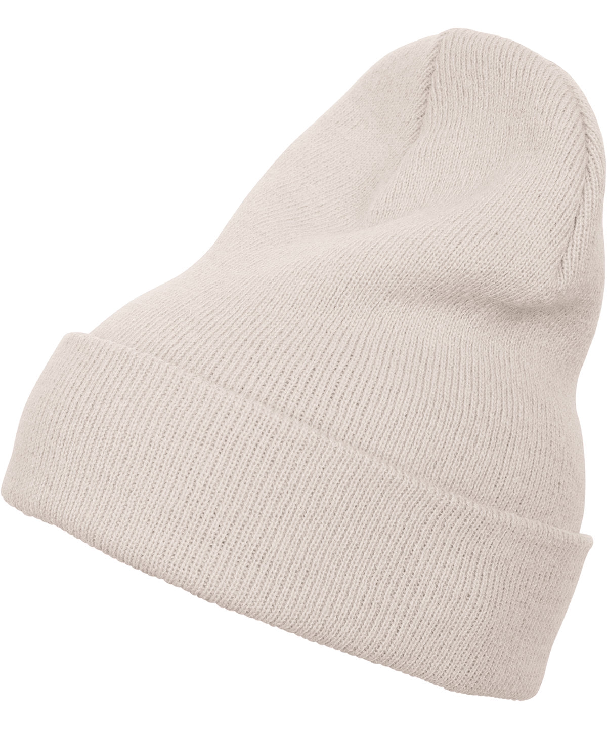 White Sand - Heavyweight long beanie (1501KC) Flexfit by Yupoong  HeadwearMust HavesNew Colours for 2023Winter Essentials
