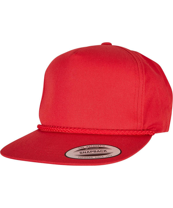 Red - YP Classics® classic poplin golf cap (6002) Caps Flexfit by Yupoong Activewear & Performance, Golf, Headwear, New Styles for 2023, Sports & Leisure Schoolwear Centres