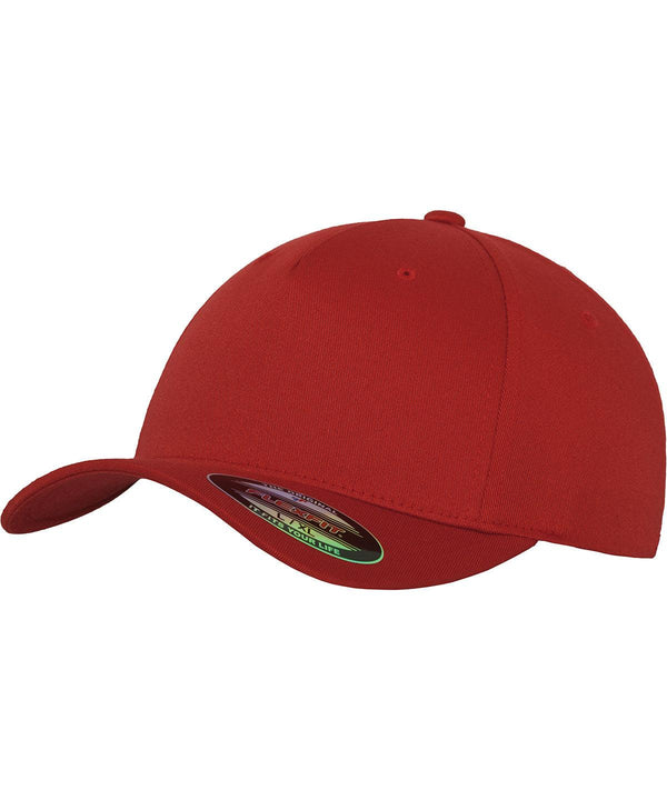 Red - Flexfit 5-panel (6560) Caps Flexfit by Yupoong Activewear & Performance, Headwear, New Styles for 2023, Sports & Leisure Schoolwear Centres