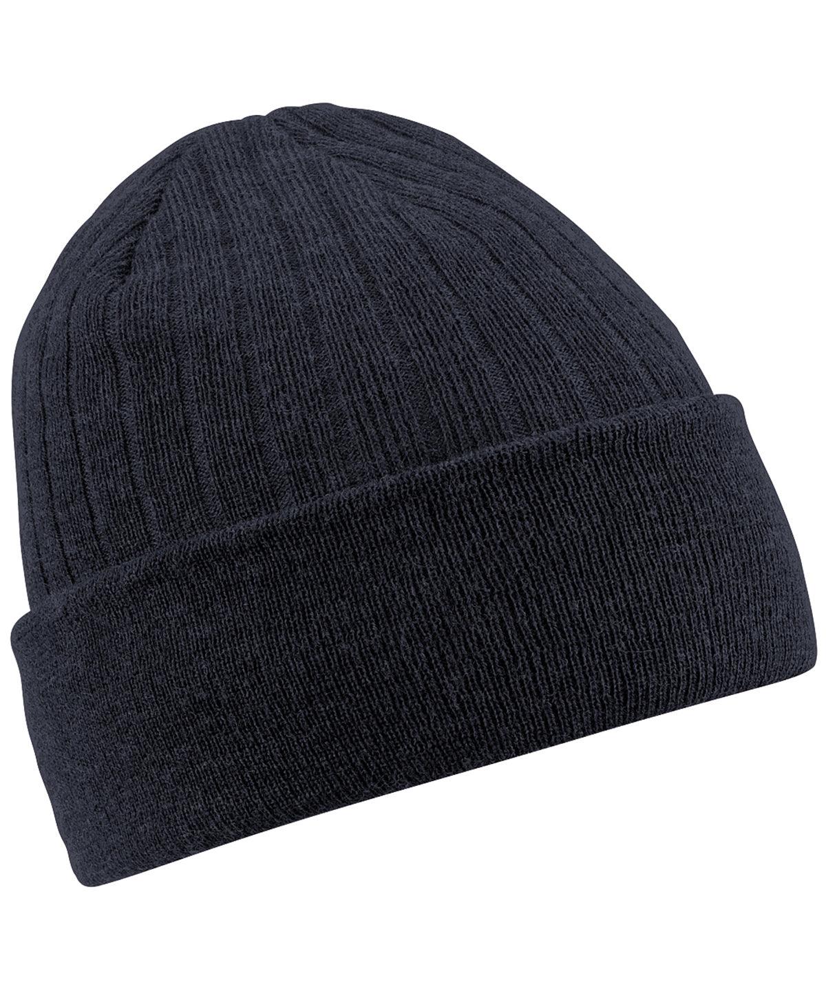 Thinsulate™ Beanie Hats | Black | Classic Red | Heather Grey | French Navy | Bright Royal | Bottle Green | Dark Graphite | Burgundy - Schoolwear Centres | School Uniforms near me