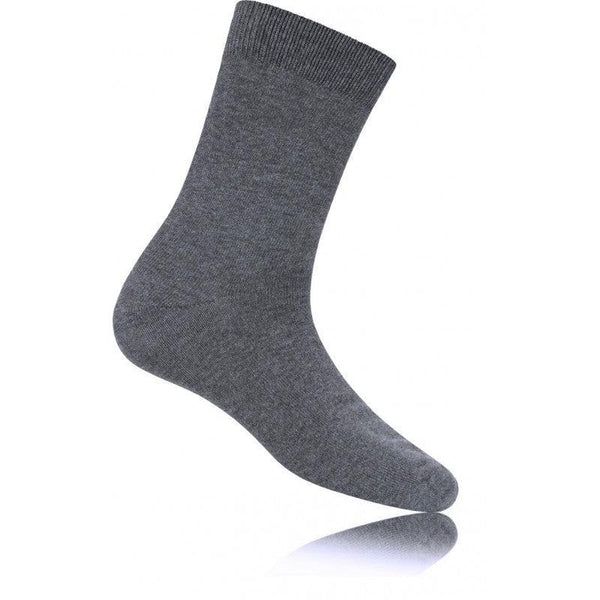 Cotton Rich Ankle Socks - 3 Pairs | Black | Grey | Navy | Brown | White - Schoolwear Centres | School Uniforms near me