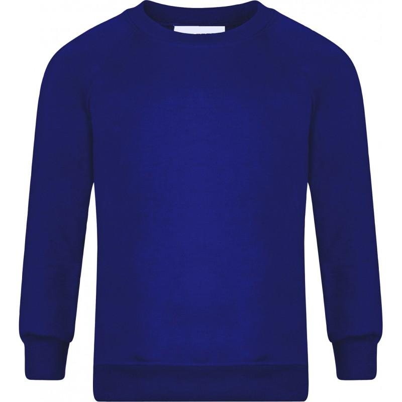 St Teresa Primary School - Royal Sweatshirt Jumper with School Logo - Schoolwear Centres | School Uniform Centres