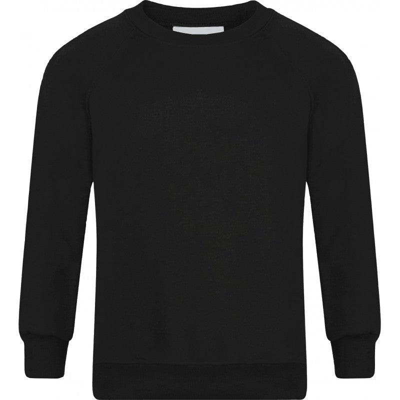 St Pierre School - Nursery Black Sweatshirt with School Logo - Schoolwear Centres | School Uniform Centres