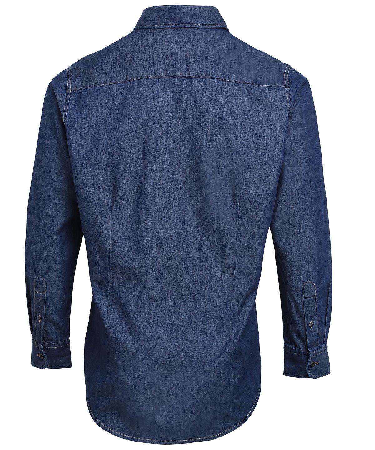 Jeans stitch denim shirt Shirts Schoolwear Centres Schoolwear Centres