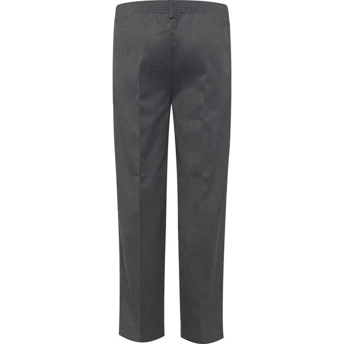 Boys (Junior) Half Elastic Pull-Up Trouser - Navy | Grey | Black - Schoolwear Centres | School Uniforms near me