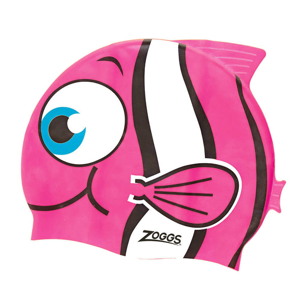 Zoggs Junior Silicone Character Cap - GOLDFISH | Schoolwear Centres