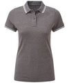 Women's classic fit tipped polo