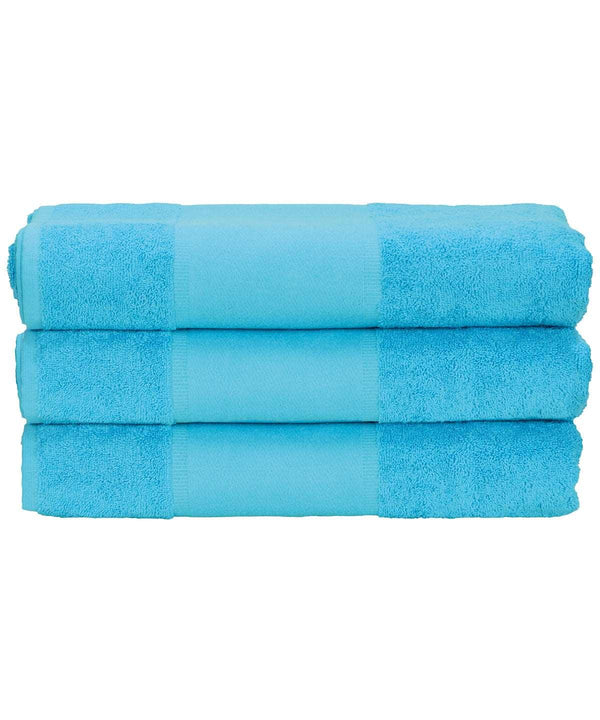 Aqua Blue - ARTG® PRINT-Me® hand towel Towels A&R Towels Homewares & Towelling, Must Haves Schoolwear Centres