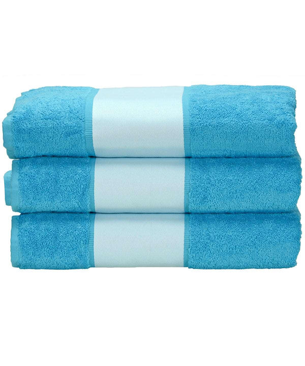Aqua Blue - ARTG® SUBLI-Me® hand towel Towels A&R Towels Gifting & Accessories, Homewares & Towelling, Sublimation Schoolwear Centres