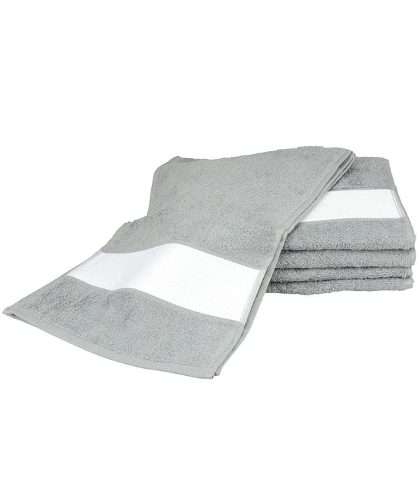 Anthracite Grey - ARTG® SUBLI-Me® sport towel Towels A&R Towels Gifting & Accessories, Homewares & Towelling, Sublimation Schoolwear Centres