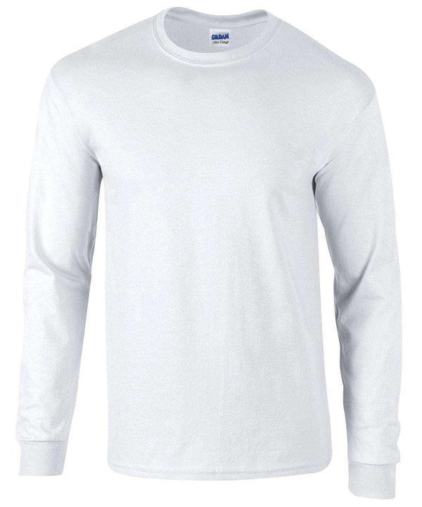 Ash - Ultra Cotton™ adult long sleeve t-shirt T-Shirts Gildan Merch, Must Haves, T-Shirts & Vests Schoolwear Centres