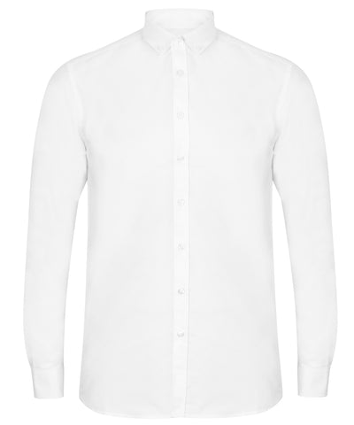 Modern long sleeve Oxford shirt