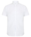 Modern short sleeve Oxford shirt