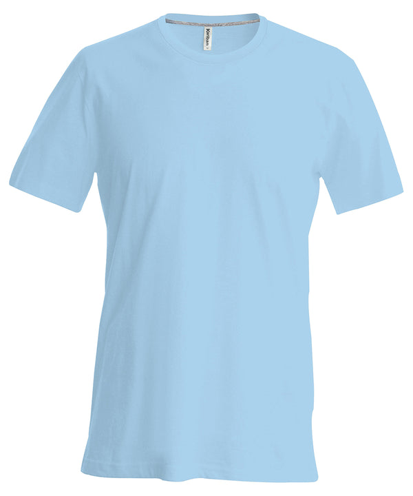 Short-sleeved crew neck T-shirt