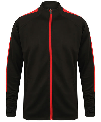 Knitted tracksuit top