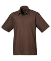 Short sleeve poplin shirt