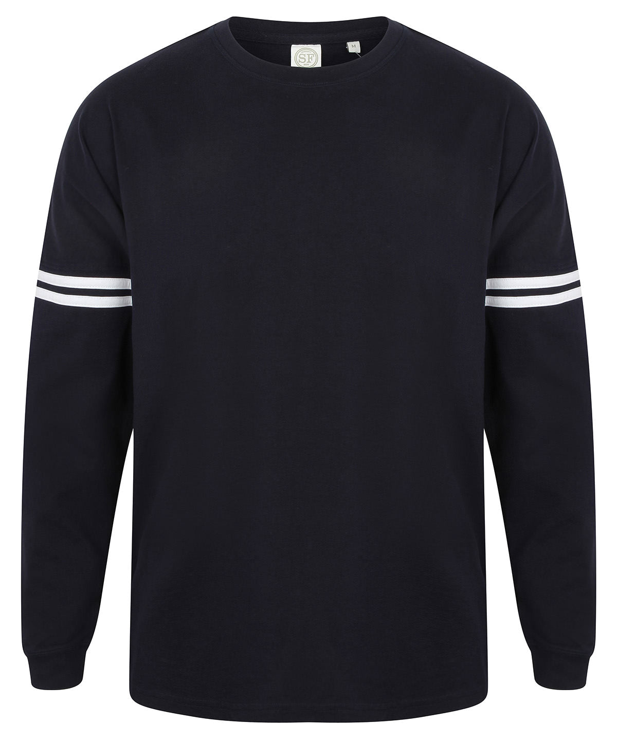 Unisex drop shoulder slogan top